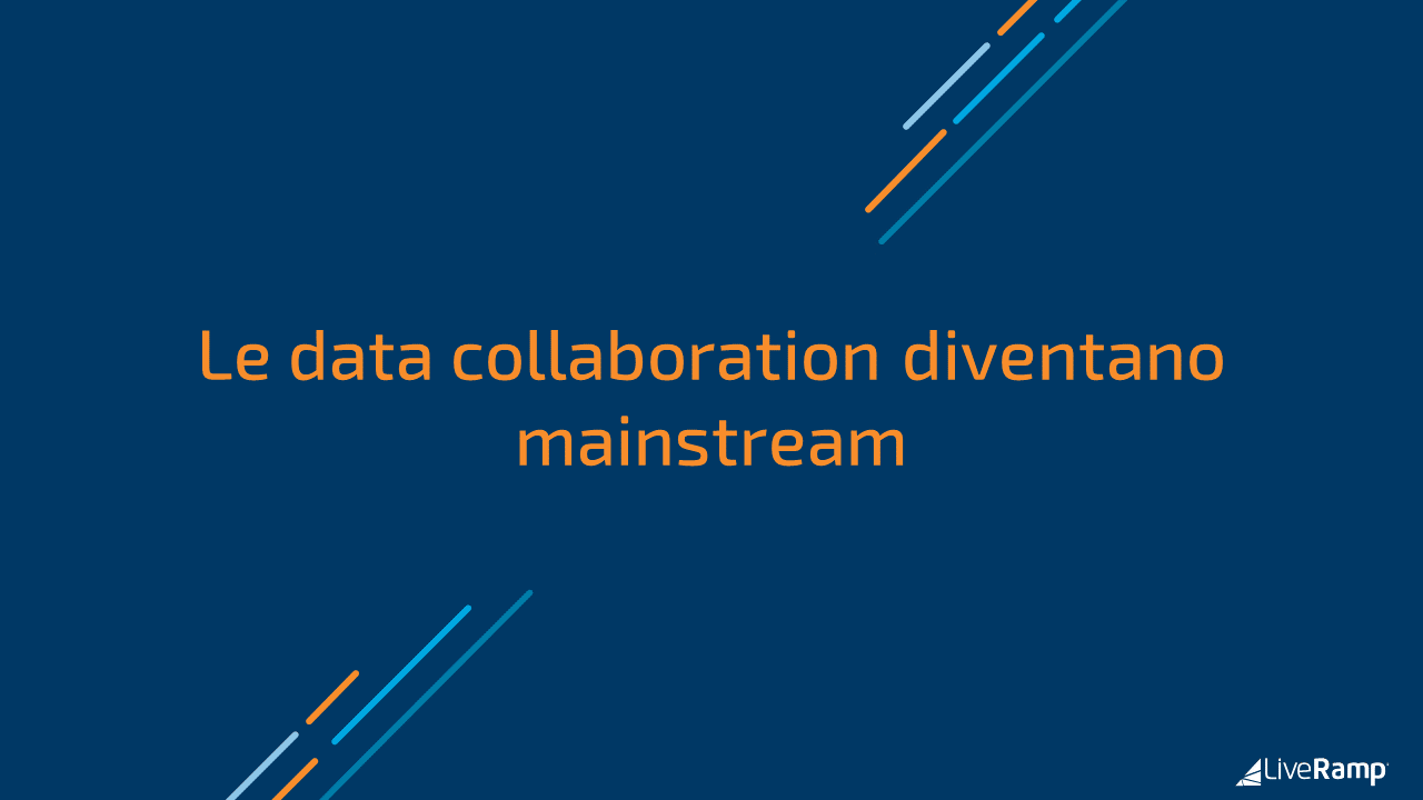 Le data collaboration diventano mainstream