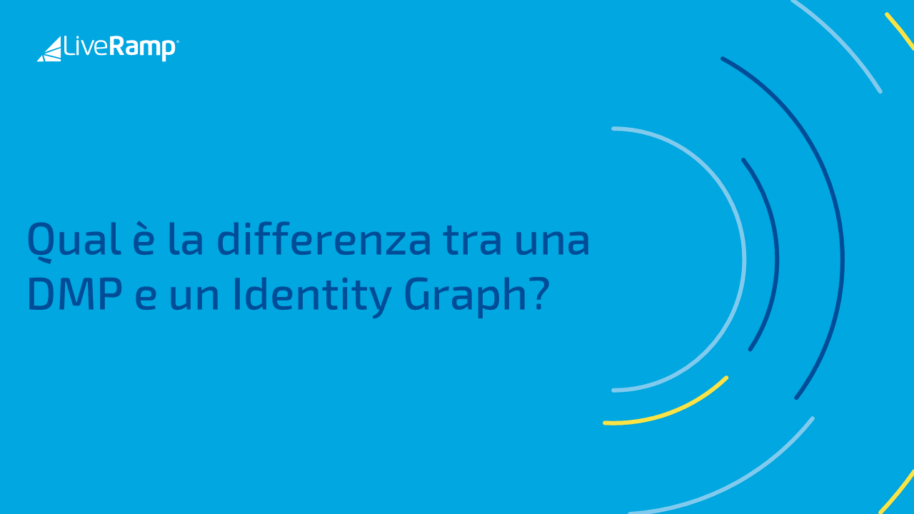 Qual è la differenza tra una DMP e un Identity Graph?